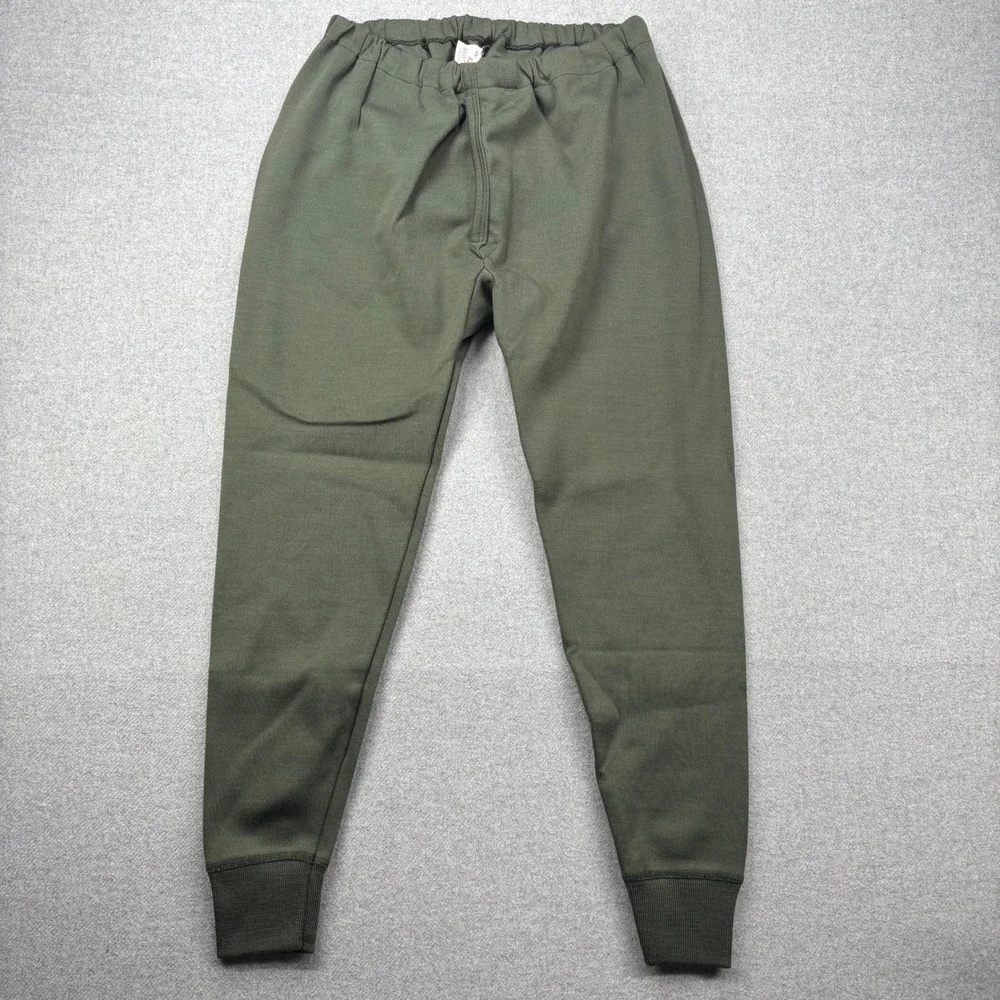 Vintage 1979 Belgian‎ Army Begetex Wool Blend Thermal Pants Olive Green Sz 42